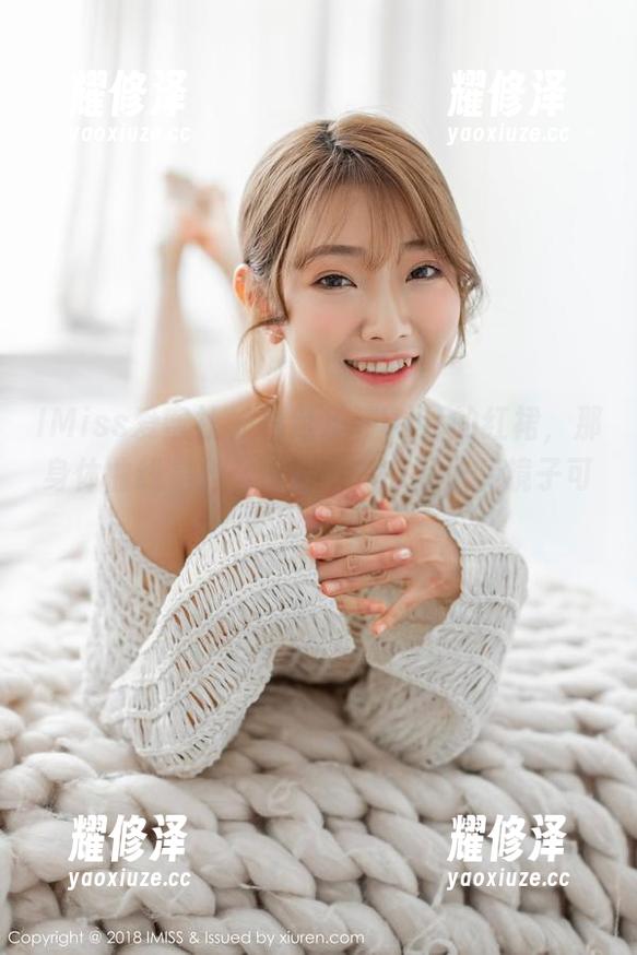 IMiss爱蜜社 - 精选乐薇Vivi的红裙，那身体曲线是什么魔法呀？我下次见镜子可要问清楚！