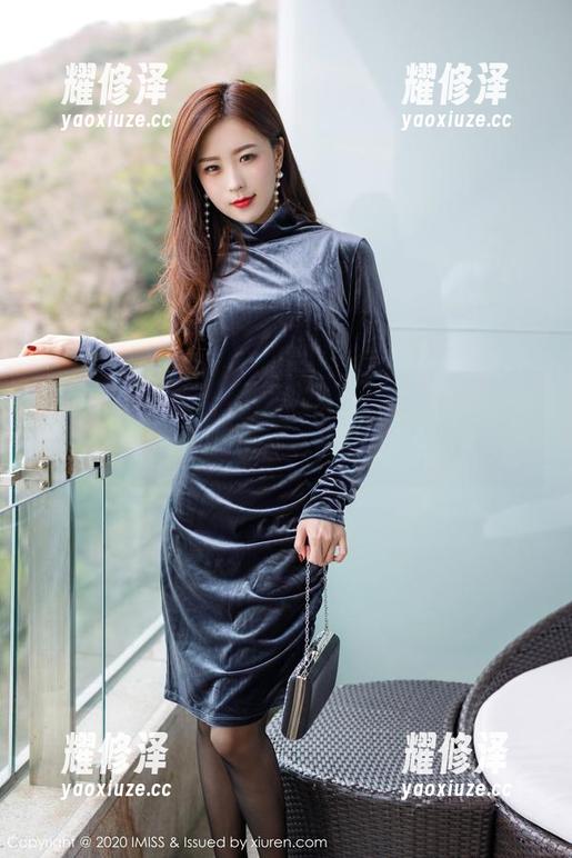 IMiss爱蜜社 - 小九月的“天使”原图，卷起来放壁纸肯定回头率爆表，换一换？