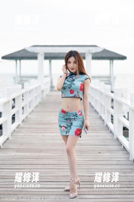 MiStar魅妍社 - 赵欢颜Jessica：私房作品要运动，健身可是要动感满分！