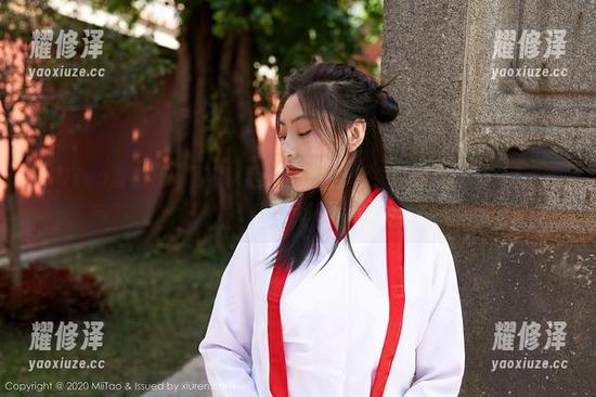 MiiTao蜜桃社 - 图库精选，沐子熙V以女神姿态出现，不服气也没用啊。