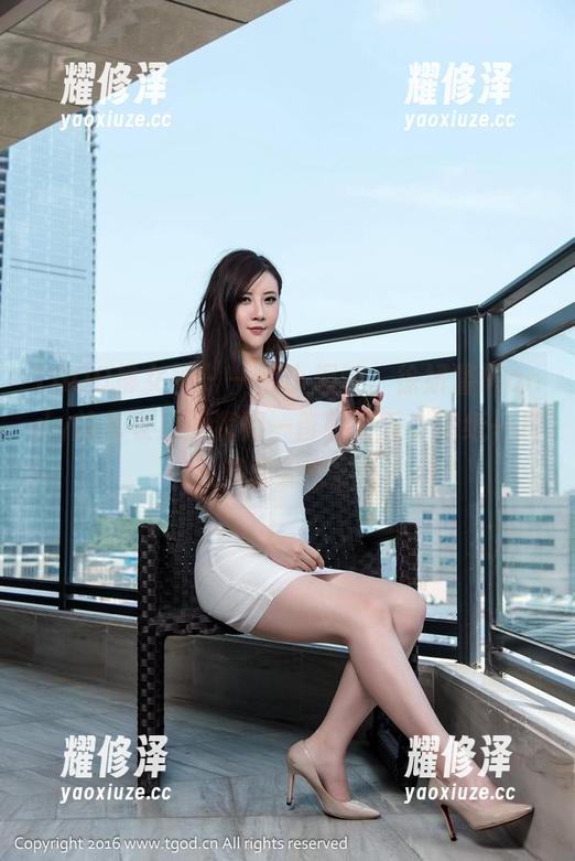 TGOD推女神 - 一点小趣味，徐妍馨Mandy的毛衣原图犹如一首轻音乐，壁纸一样温柔绵密。
