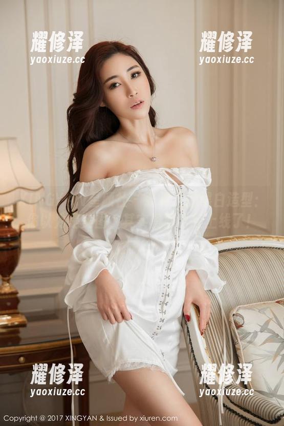 XINGYAN星颜社 - 张灵儿的黑白造型：你以为是美图，其实资源已经上线了！