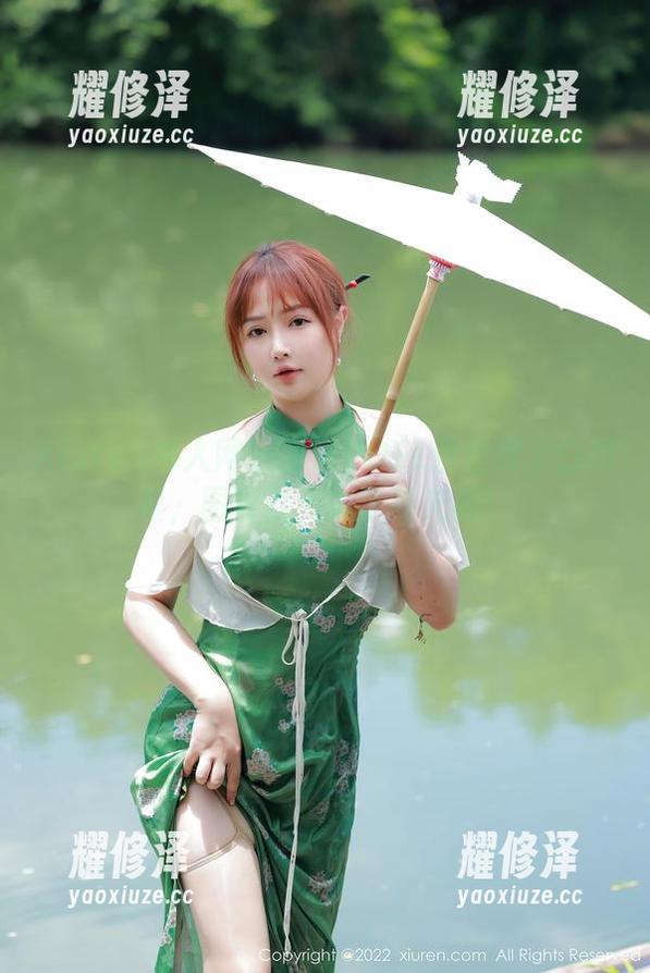 Xiuren秀人网 - 当MODEL伊若穿上白衬衫，图库就变成了时光机！