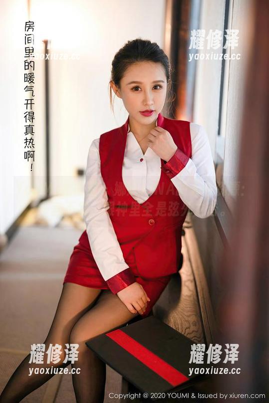 YouMi尤蜜荟 - 娜娜TINA的天台资源：一言不发，眼神里全是弦外之音。