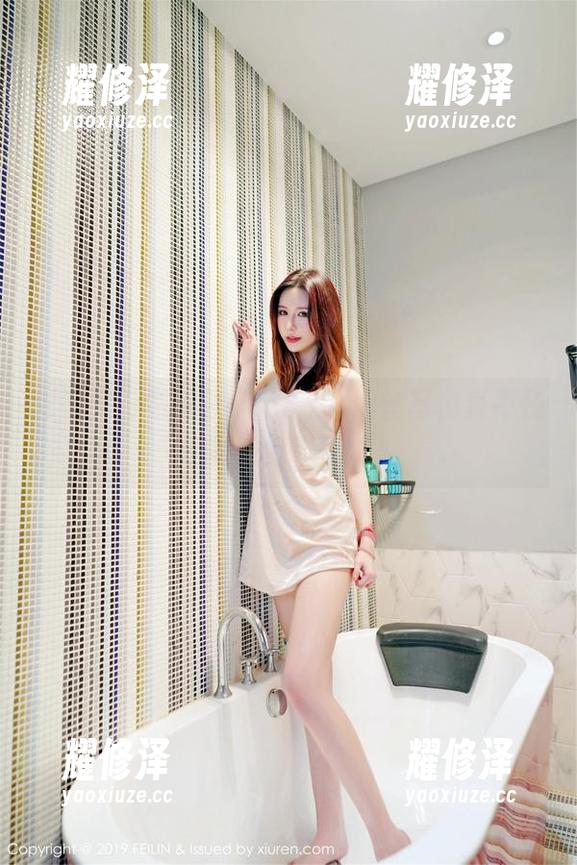 嗲囡囡 - 陈雅漫VICKY，肉丝写真真不愧是美图的代表啊。