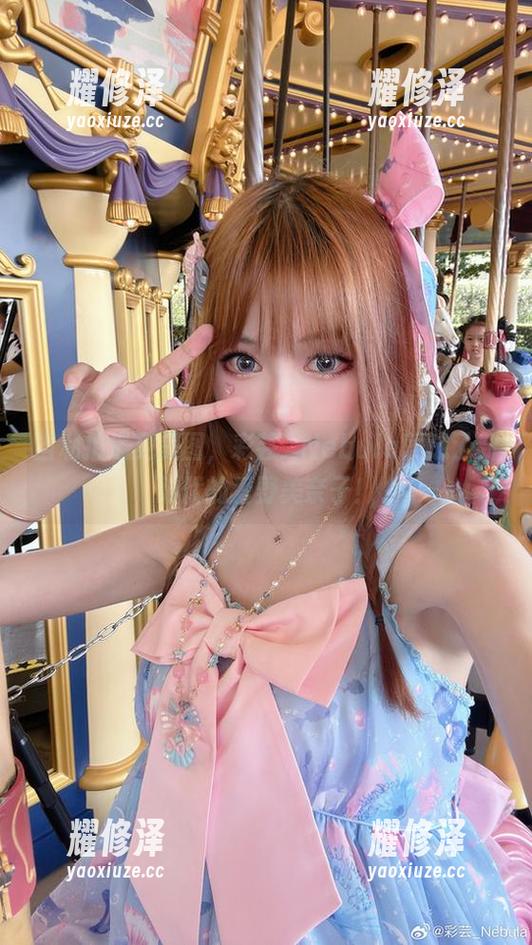 当私拍遇见美图，彩芸_Nebula就成了新时代的爱野美奈子！