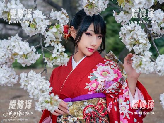 雨波HaneAmeCOS图集：德哈雅也会“躲猫猫”，你也许看见也许看不见？